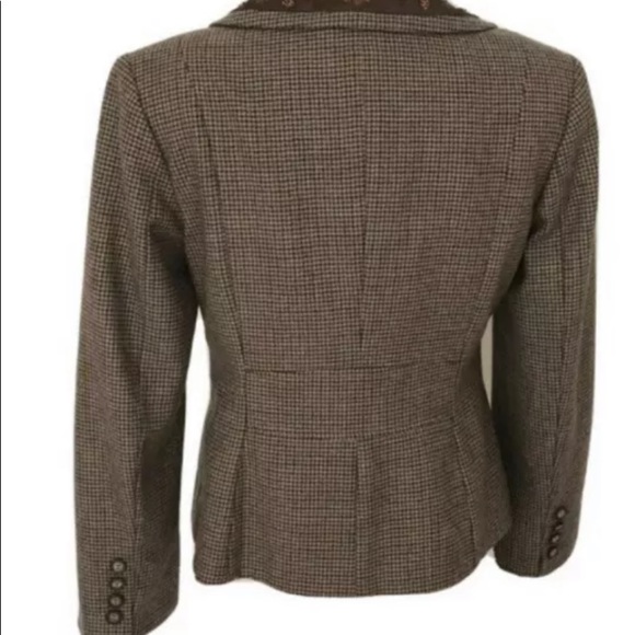 NWT Sundance Wool Plaid Riding Blazer - Picture 2 of 5